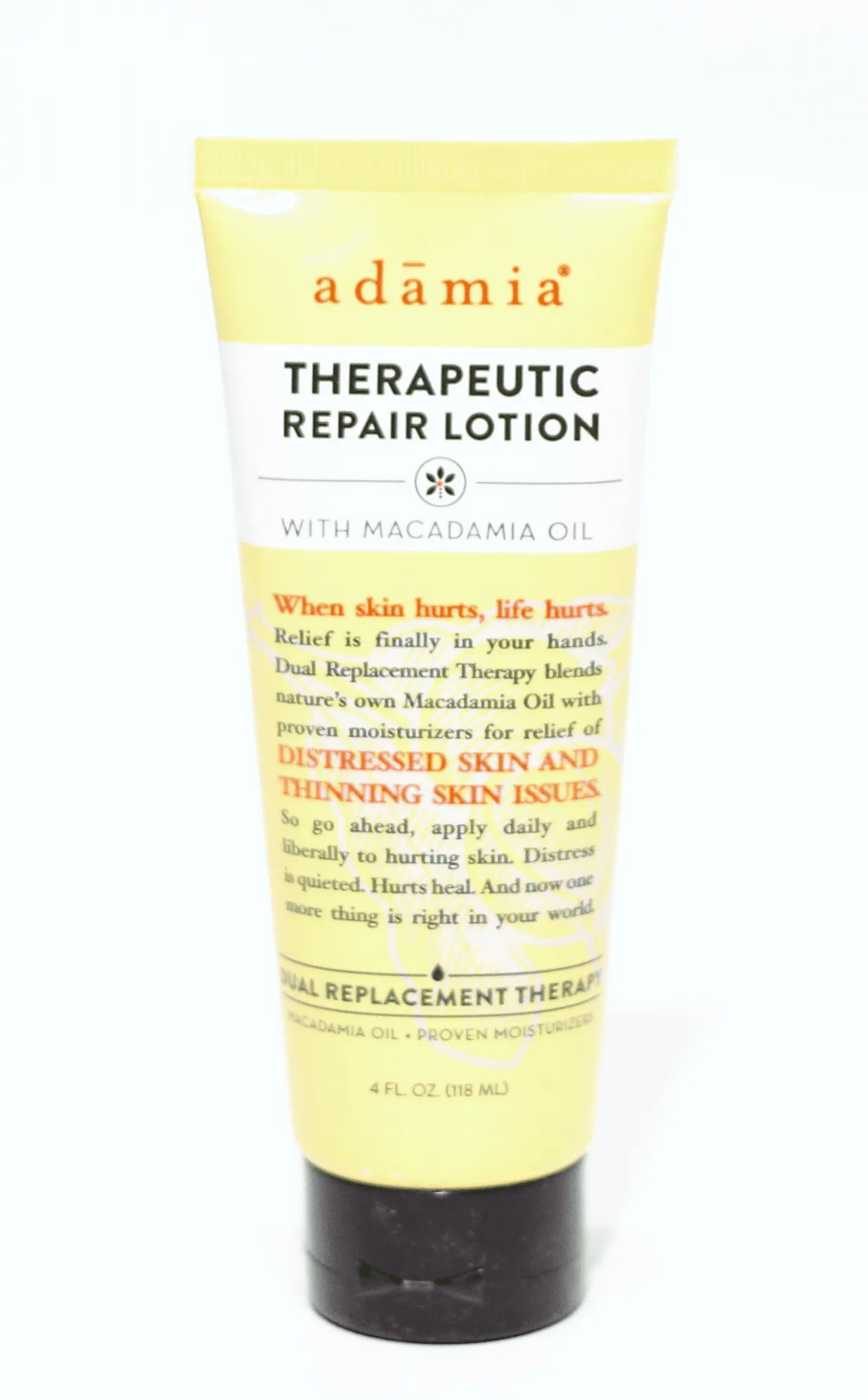 Adamia Therapeutic Repair Lotion with Macadamia Oil, 4 fl oz (118 ml)