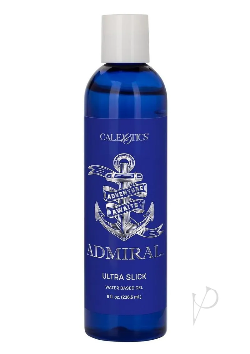 Admiral Ultra Slick Water Based Gel 8oz