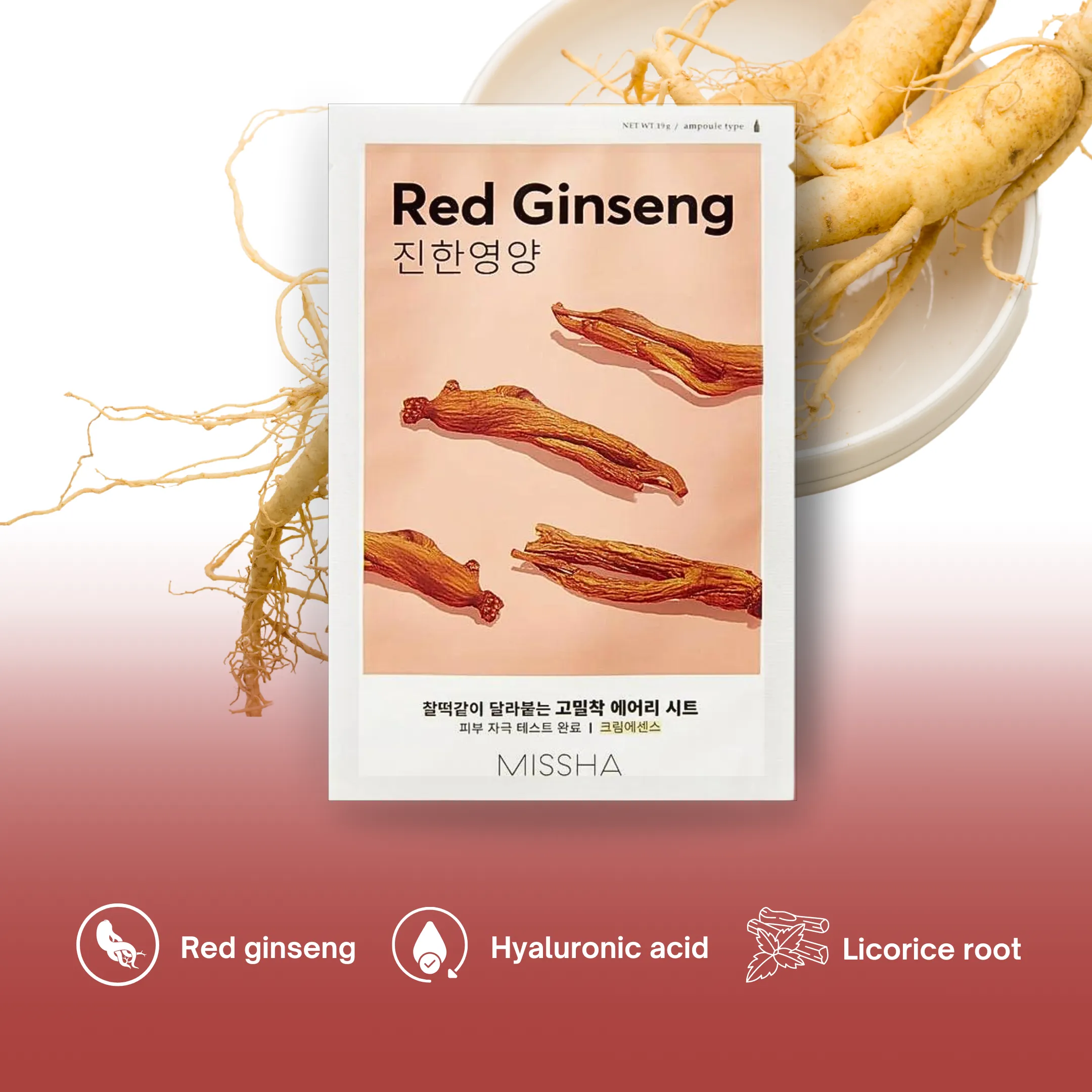 Airy Fit Red Ginseng Sheet Mask