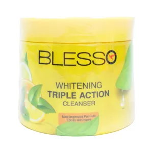 BLESSO WHITENING TRIPLE ACTION CLEANSER 500GM