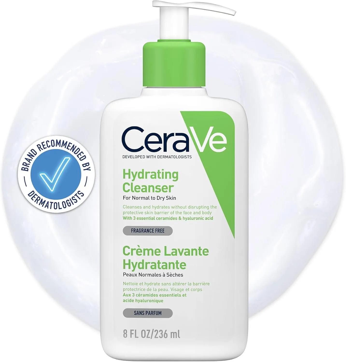 CeraVe Hydrating Cleanser (236ml)