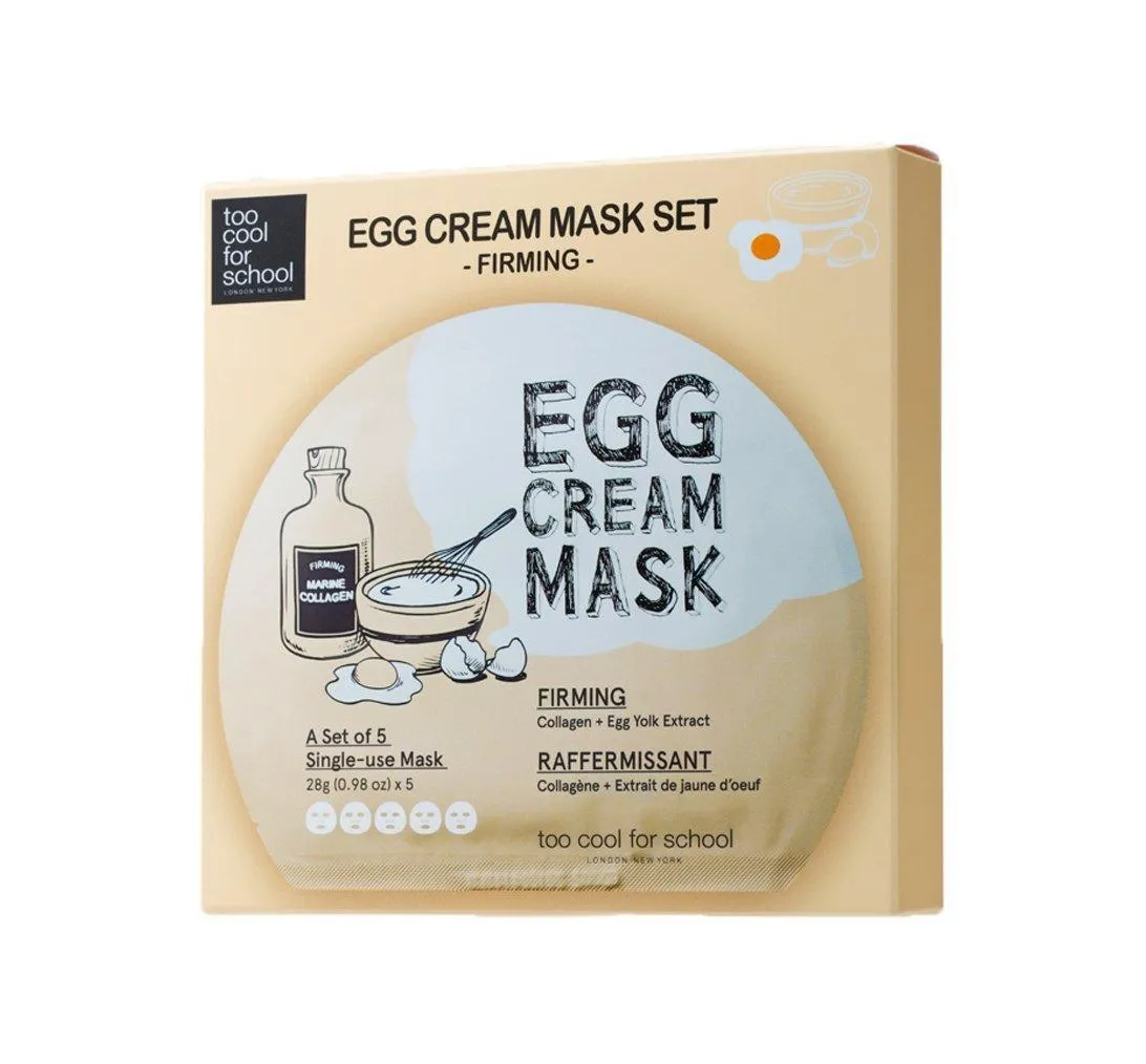 Egg Cream Mask Revival Collection - Skincare Essentials for Glowing Complexion