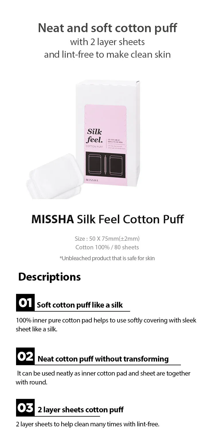 MISSHA= Silk Feel Cotton Puff