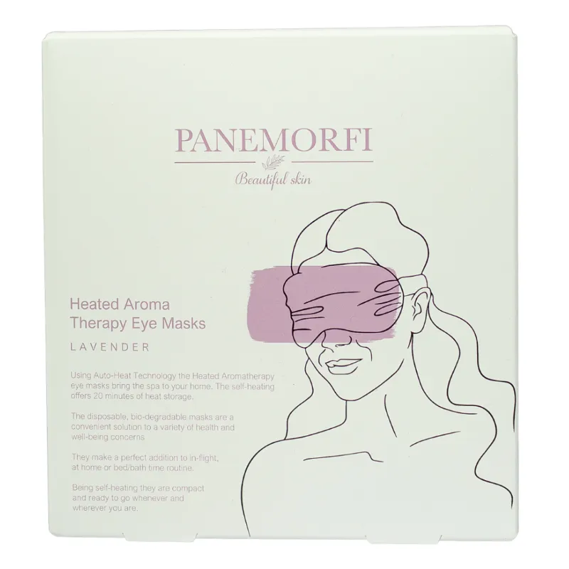 Panemorfi Heated Aromatherapy Eye Mask - Lavender (5 pack)