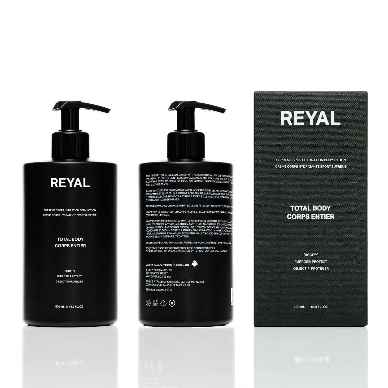 Reyal Supreme Sport Hydration Body Lotion (500ml)