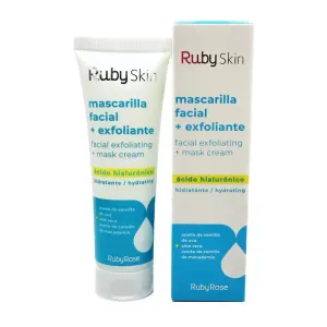 Ruby Rose Exfoliating Cream Mask with Hyaluronic Acid