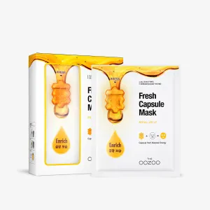 THE OOZOO Fresh Capsule Mask Royal Jelly--BOX OF 4 MASKS