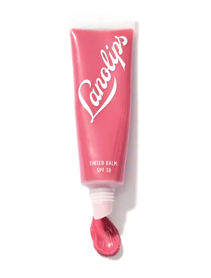 Tinted Lanolin Lip Balm SPF30 Rhubarb