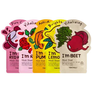 Vegan Faves 5-Pack I Am Mask Set