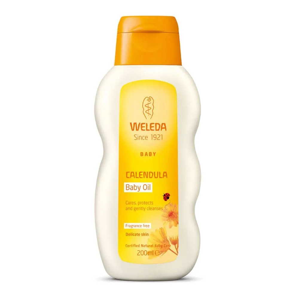 Weleda - Calendula Baby Oil - Fragrance Free (200ml)